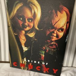 Bride of Chucky Canvas – Horror Wall Art
