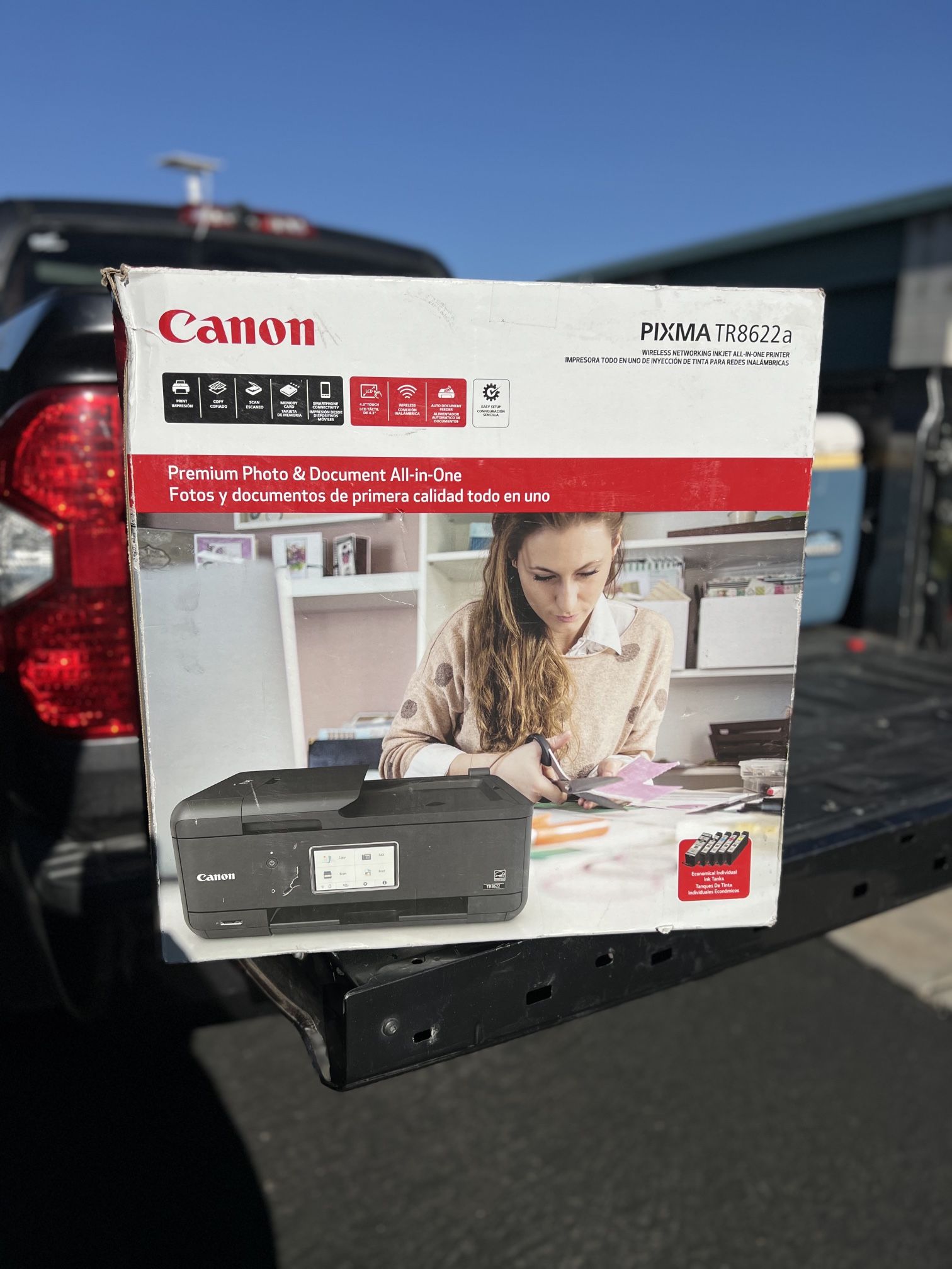 Canon PIXMA TR8622a Home Office Inkjet All-in-One Wireless Printer