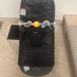 Baby Bjorn Bouncer Dark Blue Mesh