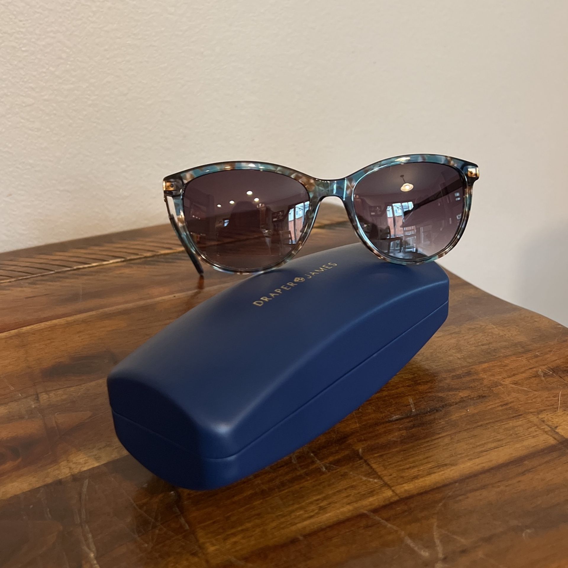 Draper James Women’s Eye Glasses Indigo Floral