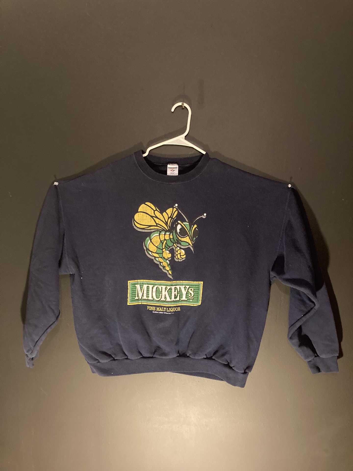 Vintage Mickey's Malt Liquor Big Print Crewneck Sweatshirt Size 2XL