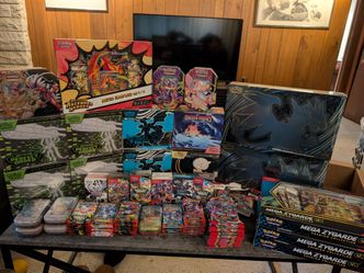 Pokemon cards various boxes from various sets
