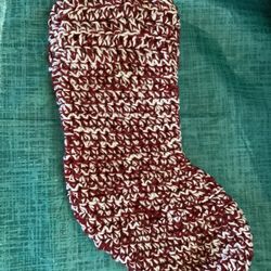 Red And White Christmas Stocking 