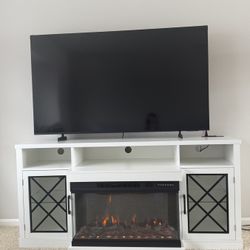 Fireplace With A Heater