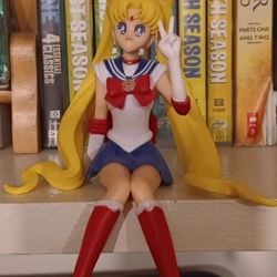 Sailor Moon Usagi Tsukino Banpresto Break Time Collectible Shelf Sitter Figure