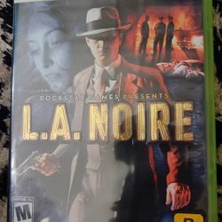 L.A. Noire Xbox 360 All Discs No Scratches