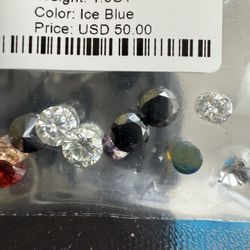 10 New Loose Moissanite Stones 