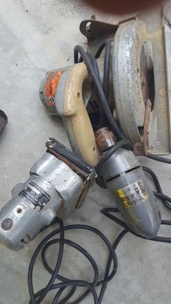 Antique black&Decker power tools