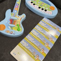 Bluey Music Time Piano & Guitar Combo Set