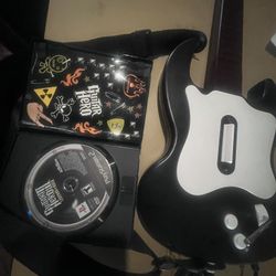 Ps2 Guitar W Game 