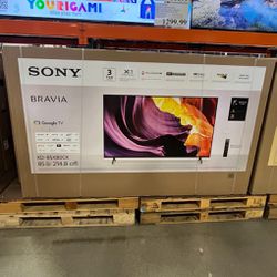 85” Sony Bravía X80K 4K HDR Smart Tv