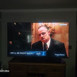 Samsung 85" TV With Q Symphony Surround Sound