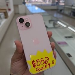 iPhone 15 128gb T-Mobile Metro PCs 