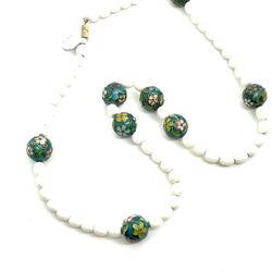 Vintage Champleve Necklace