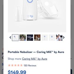 Portable Nebulizer — Caring Mill™ by Aura