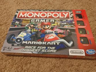 Mariokart Monopoly gamer Brand New