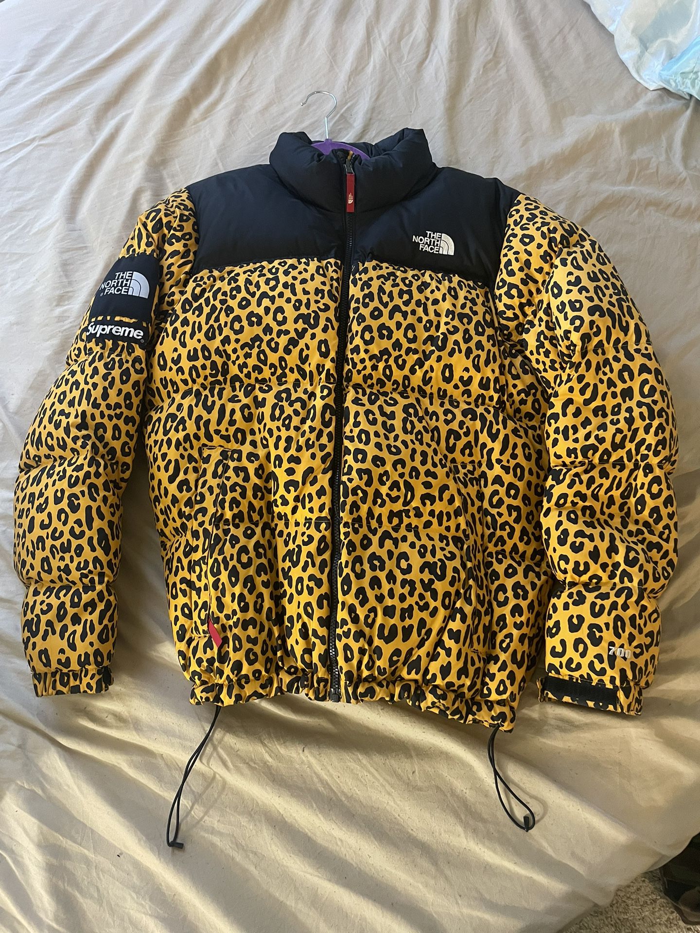 The North Face X Supreme Leopard Nuptse Jacket
