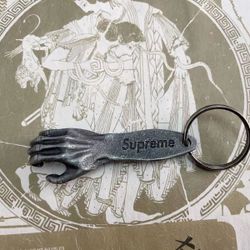 Supreme hand Keychain