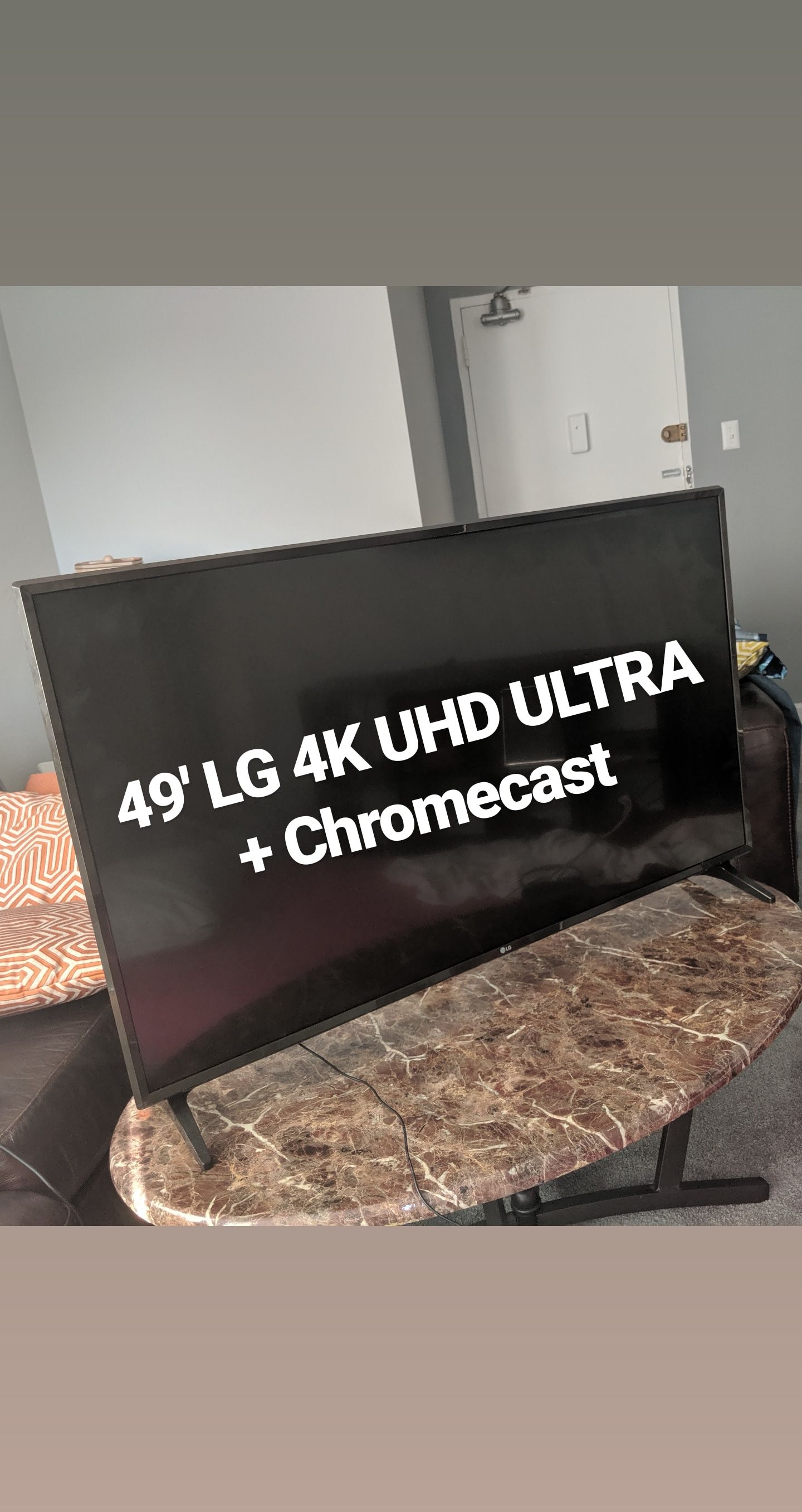 49' LG 4K UHD HDR ULTRA + Free Chromecast