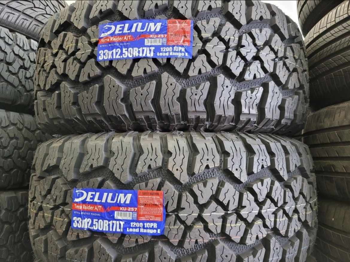 LT33x12.50R17 Delium Terra Raider At *$175 EACH* display picture 1