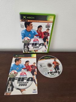 FIFA Soccer 2005 (Original Xbox) CIB COMPLETE Video Game