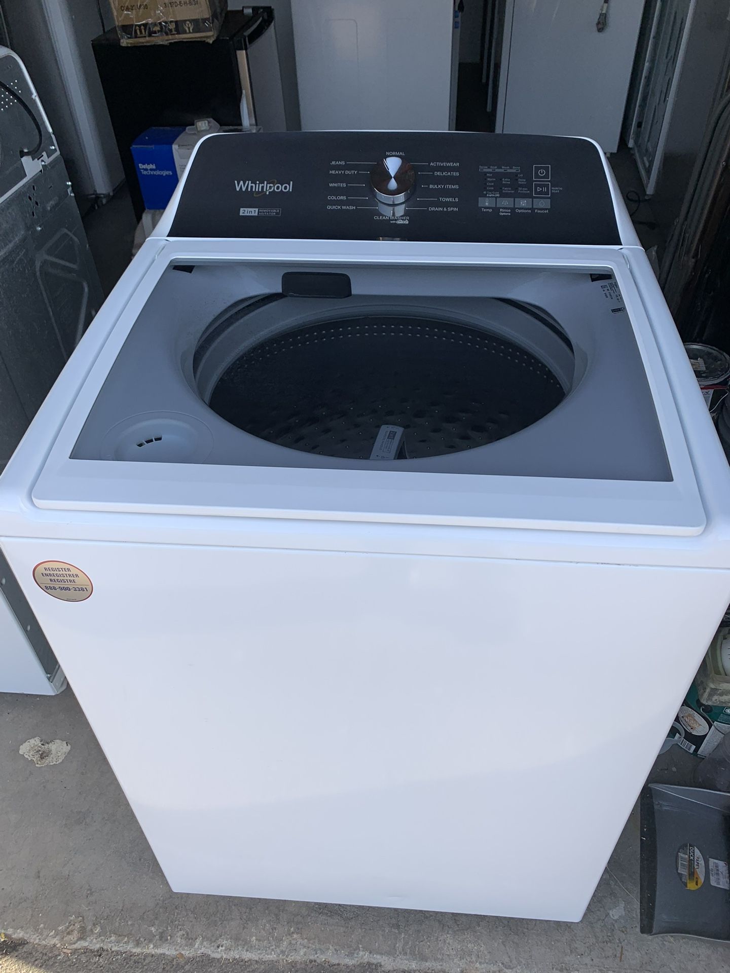 Whirlpool washer 2 In 1