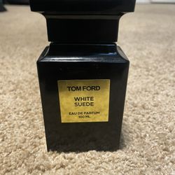 Tom Ford White Suede