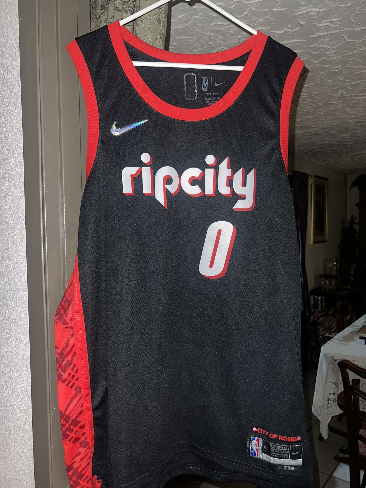 rip city edition jersey