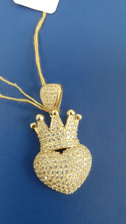 Stone pendant 14k,6.0gr