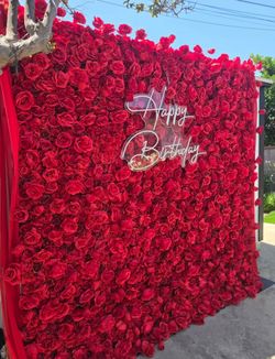 Flower wall