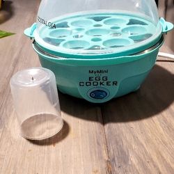 Egg Cooker Steamer...cooks Eggs Fast And Peeling Will Be Easy!..like New!!