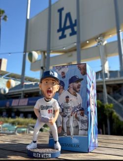 alex vesia bobblehead trade