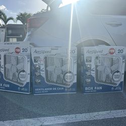 Must-Have: Powerful Box Fans – Never Used‼️