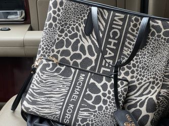 Michael Kors Animal Print Tote Bag