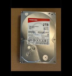 Toshiba 2TB P300 3.5" HDD SATA III, 7200 RPM, ) 6.0 Gbit/s, 64MB cache
