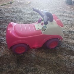 Pink Toddler Ride-On Toy Car