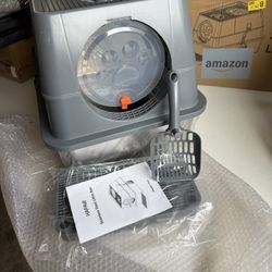 Brand New Hapaw Stainless steel sandbox with lid