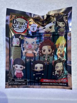 Demon Slayer Series 4 Figural Bag Clip Blind Bag