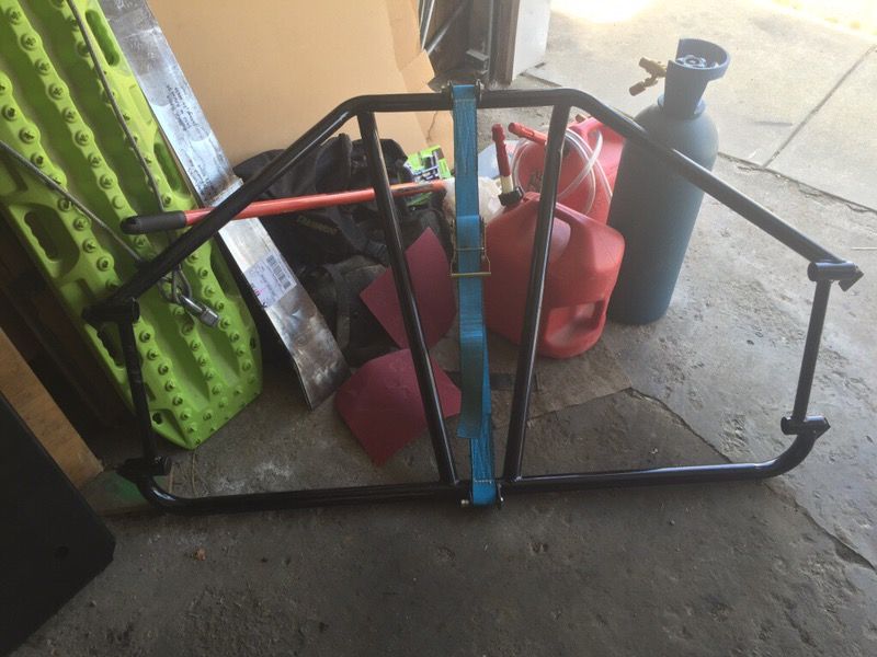 Bed tire carrier
