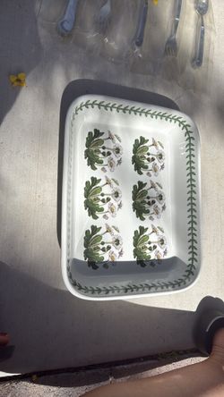 Portmeirion Pottery Antique Casserole Dish