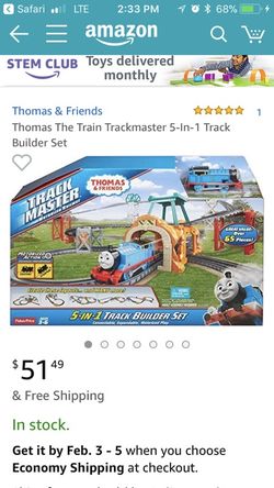 Thomas and friends 5-1 track master builder set