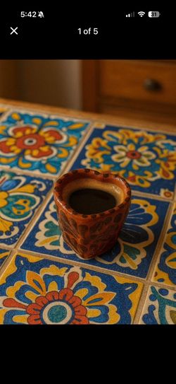 Talavera Espresso Shot / Tequila Glasses