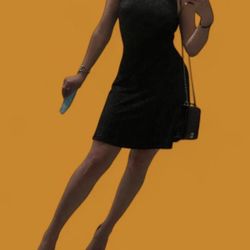 Little Black Dress A-line and V-back