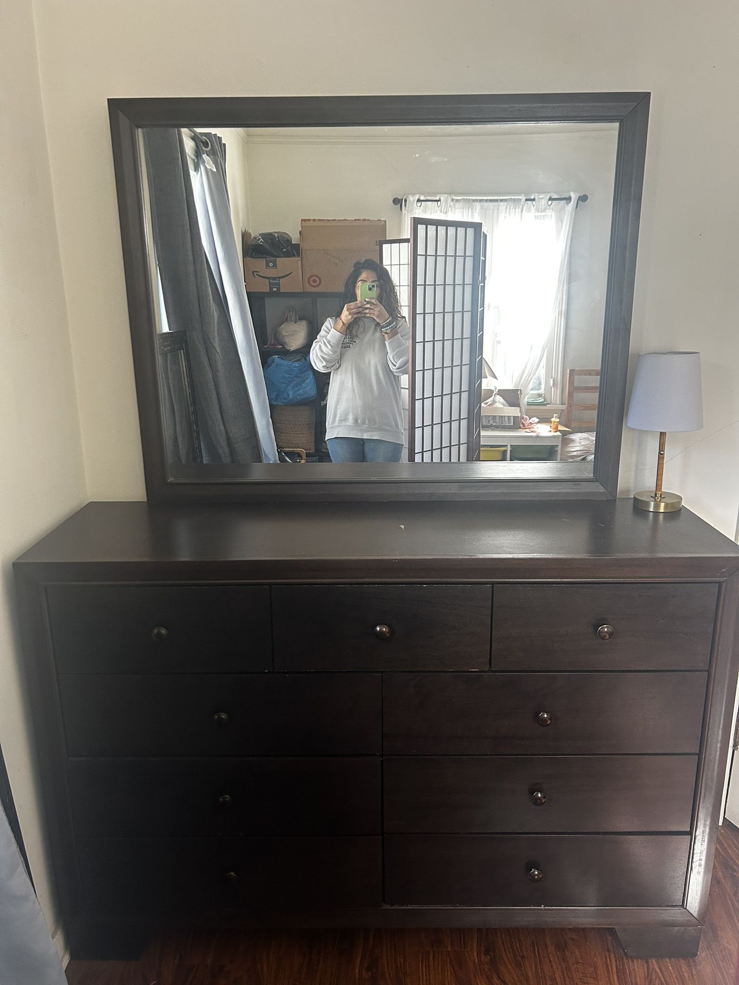 FREE Vanity Dresser With Mirror