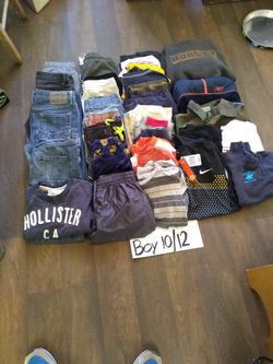Boys clothes ( size 10/12) 41 pieces