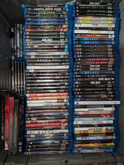 200+ Blu-ray New & Used lot