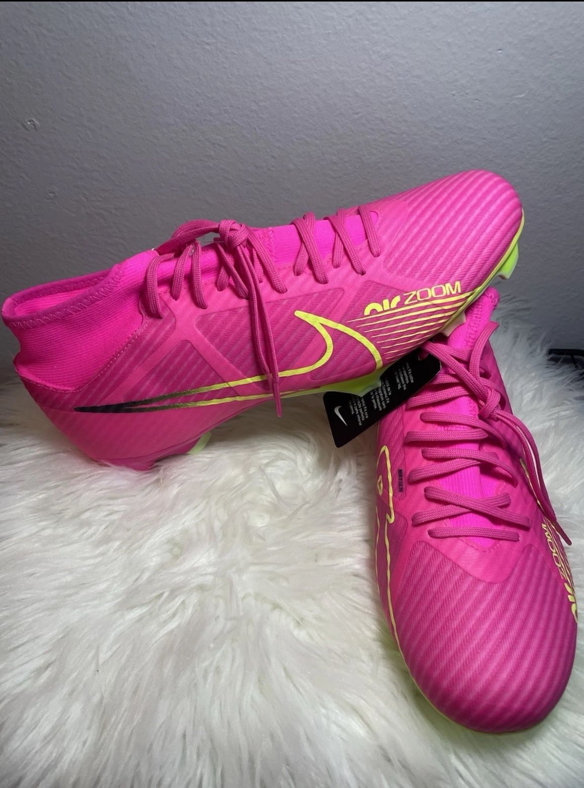 Nike Zoom Superfly 9 Academy FG/MG  Blast Volt DJ5625-605 sz 11.5 Men's NWOB