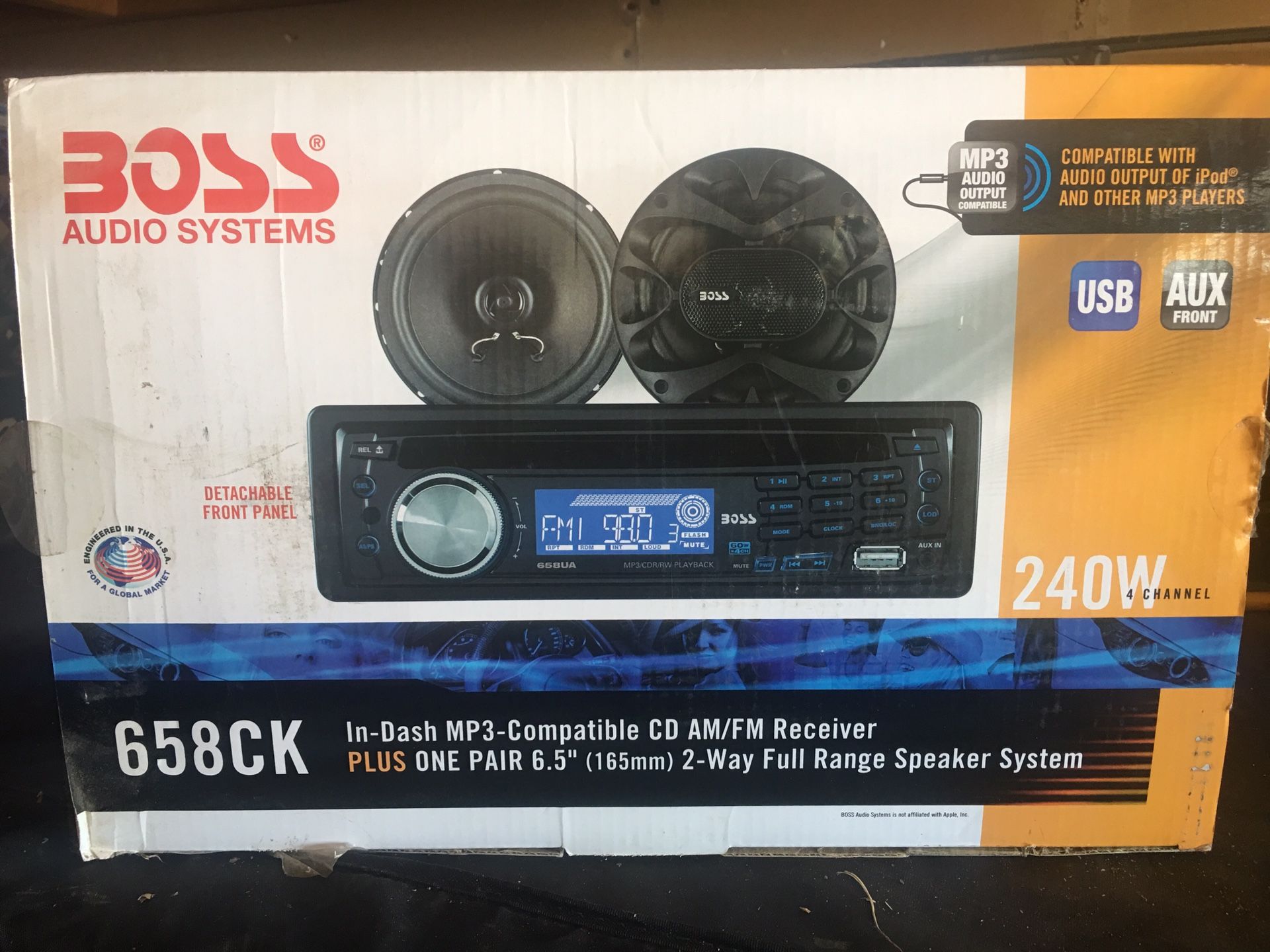 Boss stereo system