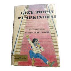 Lazy Tommy Pumpkinhead Book William Pene Du Bois 1966 Hardcover & Dust Jacket