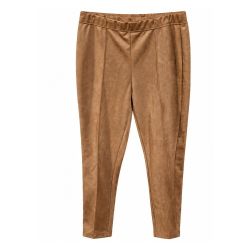 Women's Shein Curve Brown Dress Pants Lined Plus Size 2XL